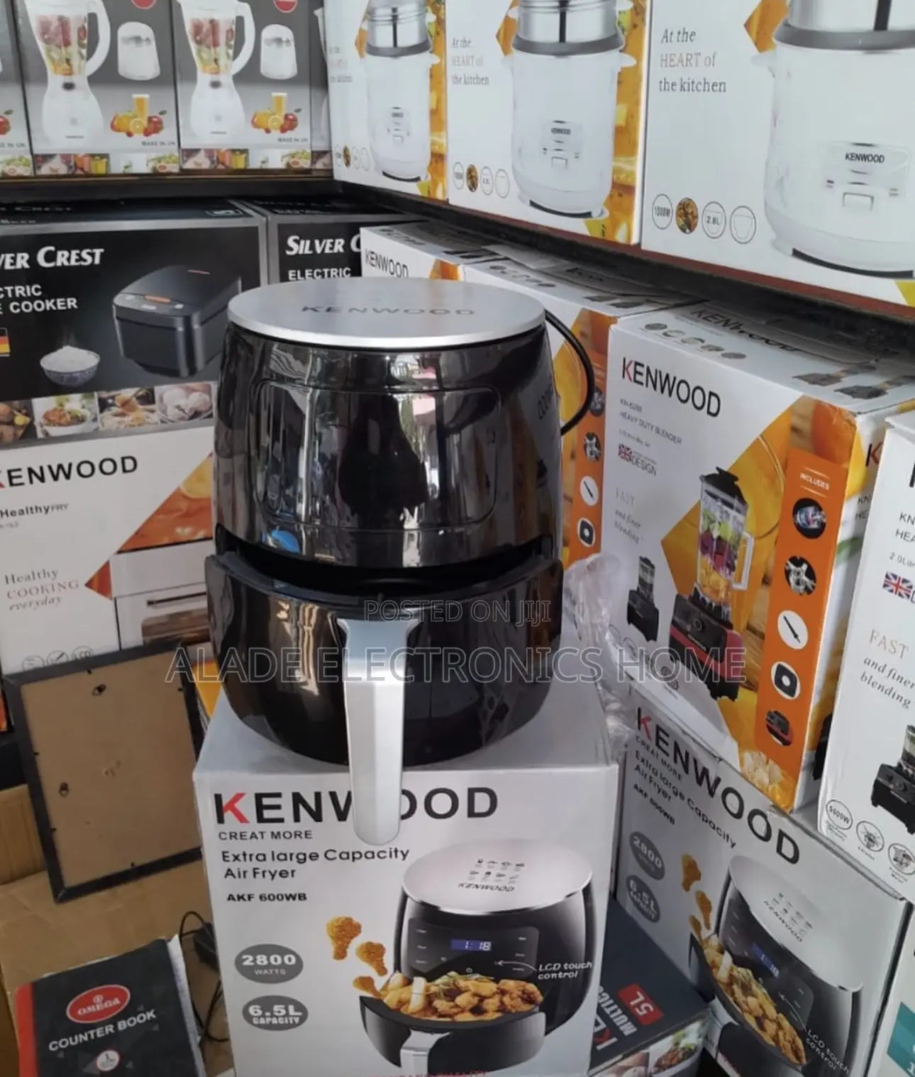 Kenwood Air Fryer (Extra Large Capacity) 6.5ltrs””