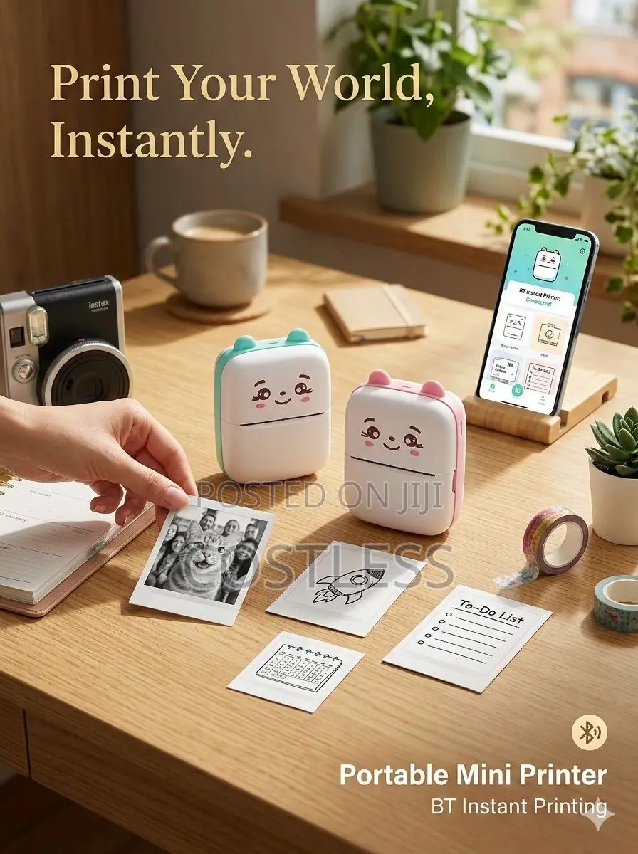 Portable Mini Bt Printer