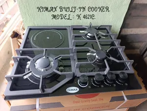 Kimax Cabinet Cooker 3 Gas Burners 1 Electric Burner
