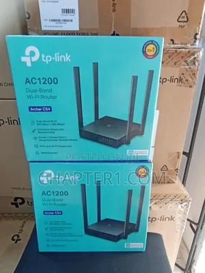 Tp-Link Archer C54 Ac1200 Dual-Band Wi-Fi Router.
