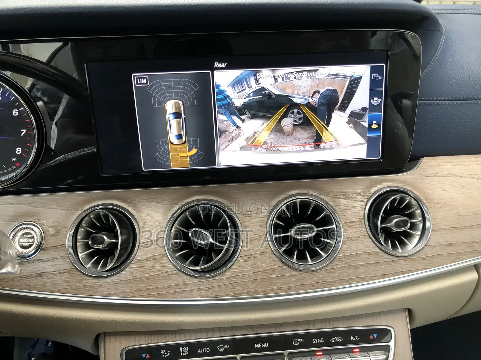 Mercedes-Benz E400 2018 Gold