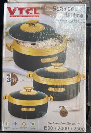 VTCL Insulated Food Warmer (3 in 1 Set )