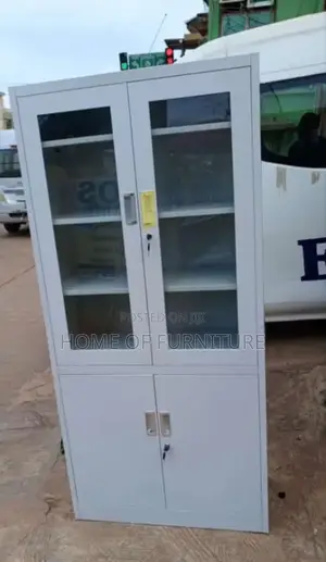 White Filing Cabinet – Drawer Office Storage Cabinet