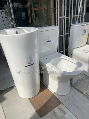 Twyford Water Closet Set With Standing Basin