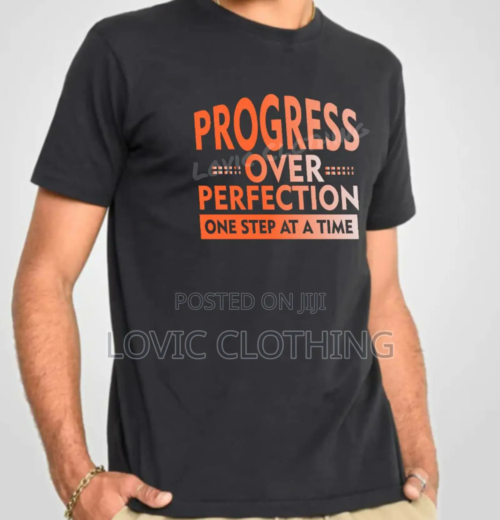 Progress Over Perfection Branded Tees