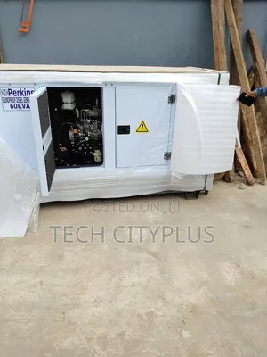 Super Clean Perkins 60kva Generator
