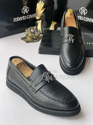 Robert Cavalli Leather Loafers