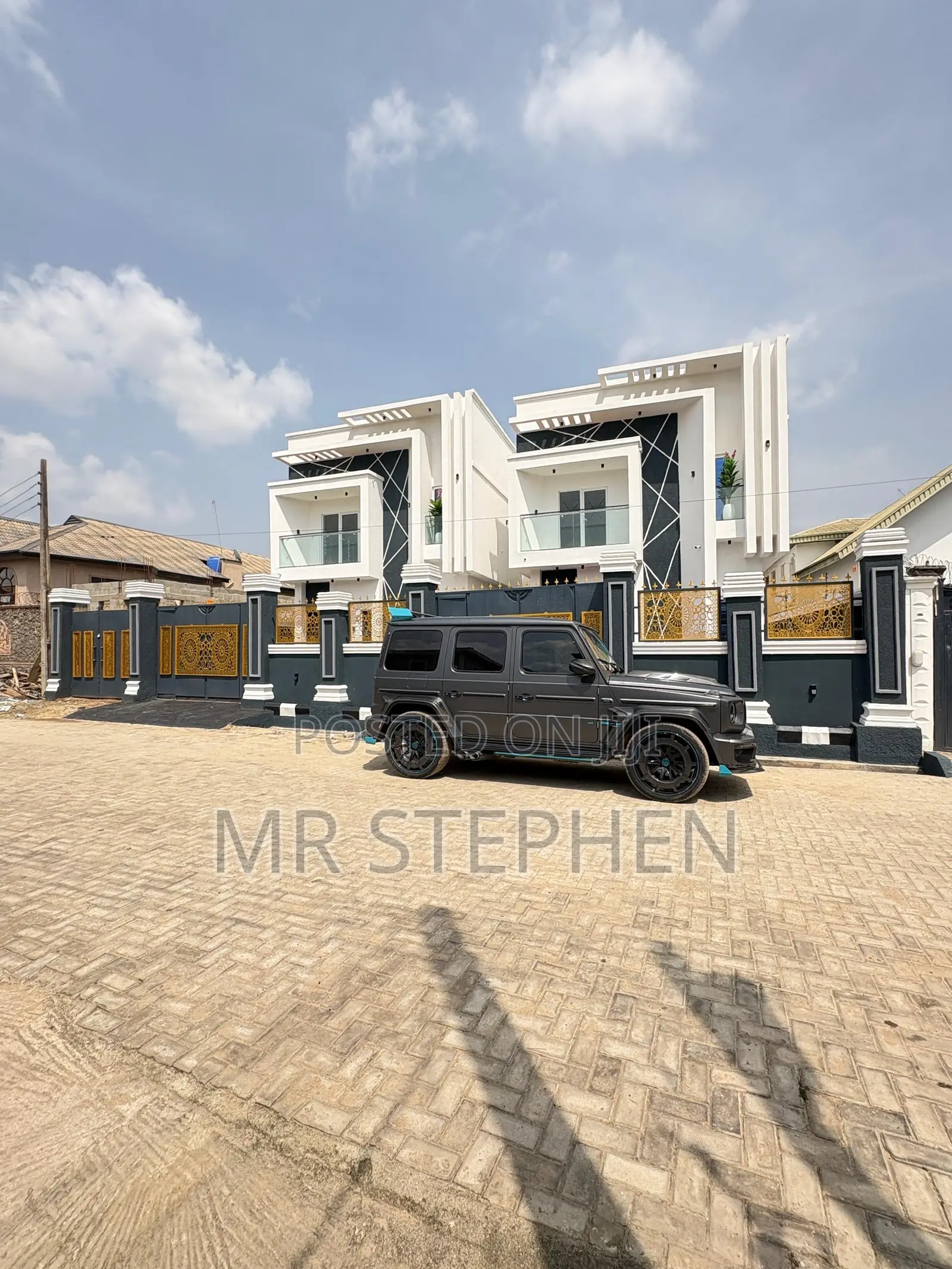 5 Bedroom Fully Detached Luxury Duplex, With Bq in Agege Lagos