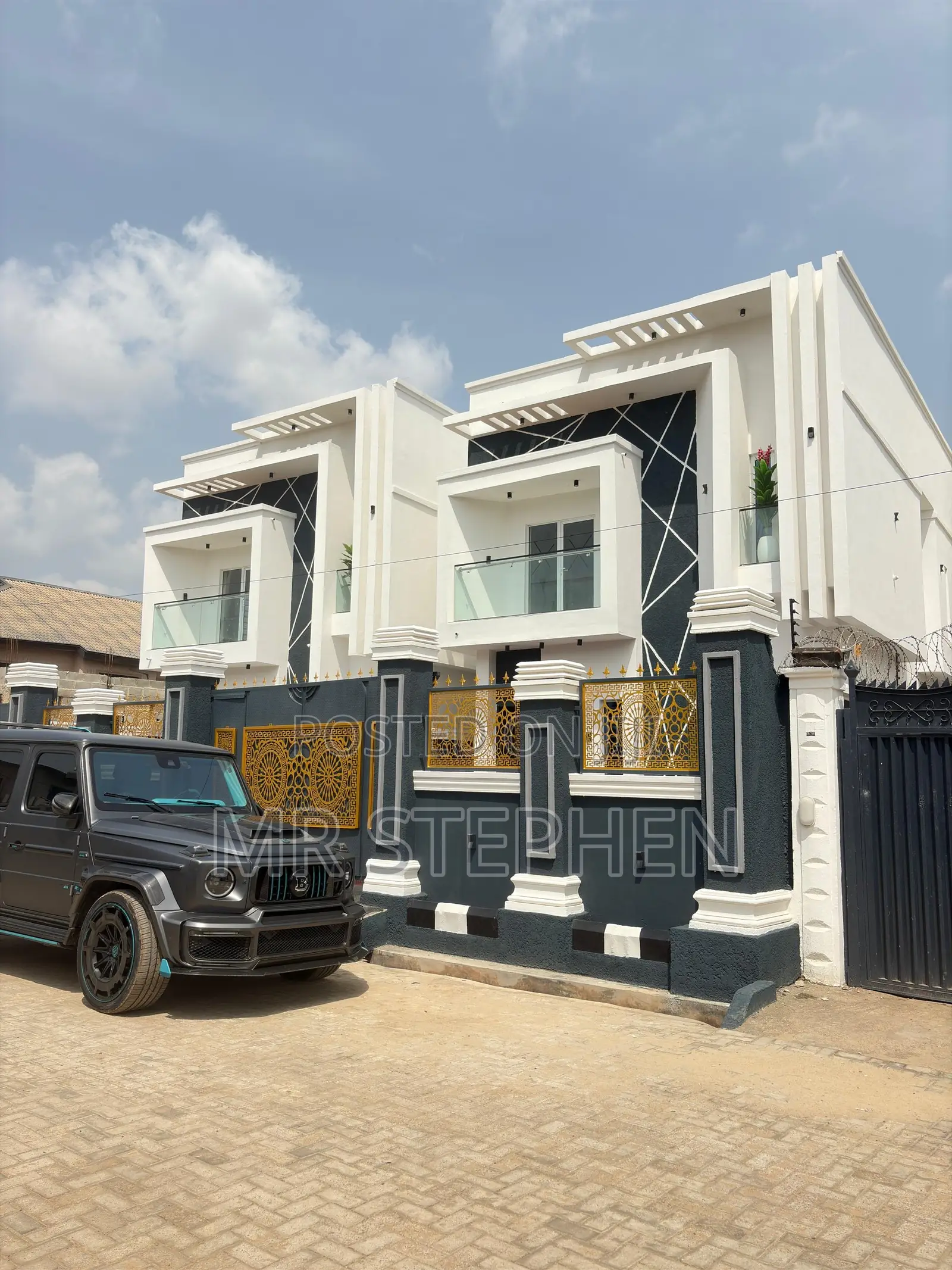 5 Bedroom Fully Detached Luxury Duplex, With Bq in Agege Lagos