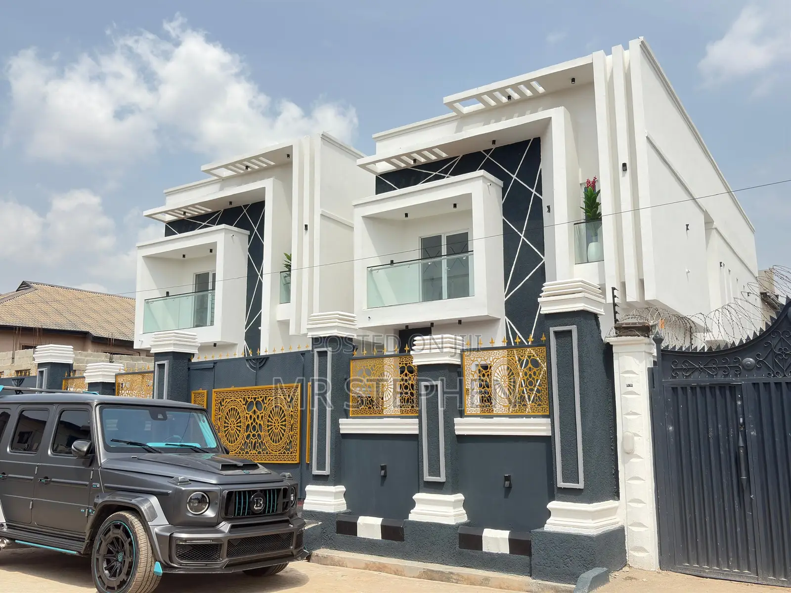 5 Bedroom Fully Detached Luxury Duplex, With Bq in Agege Lagos