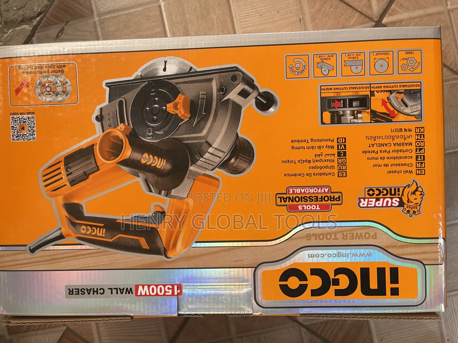 1500w Ingco Wall Charser Machine