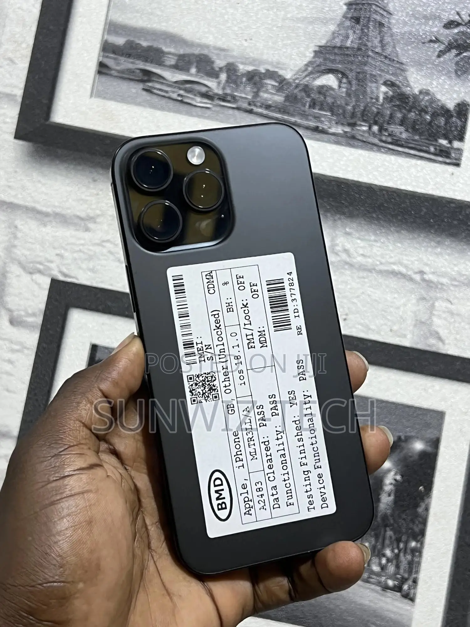 Apple iPhone 16 Pro Max 256 GB Black