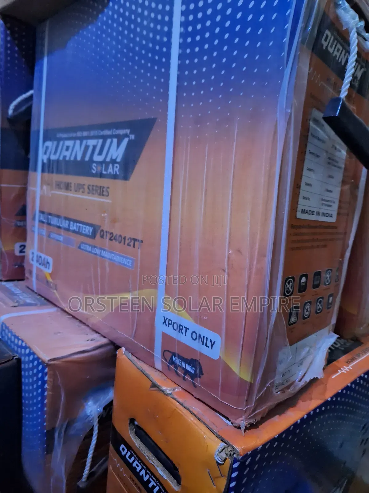 Quantum Tubular Batteries