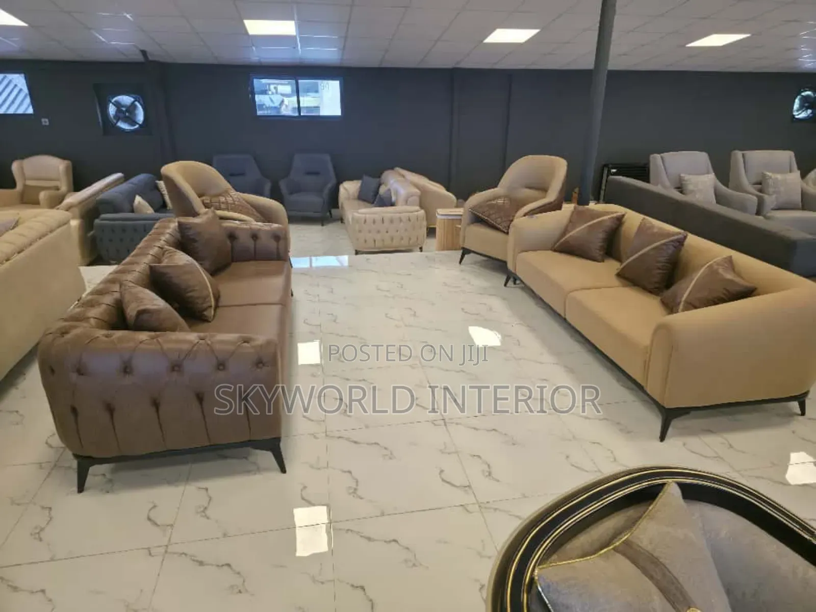 Vintage Modern Sofa Set