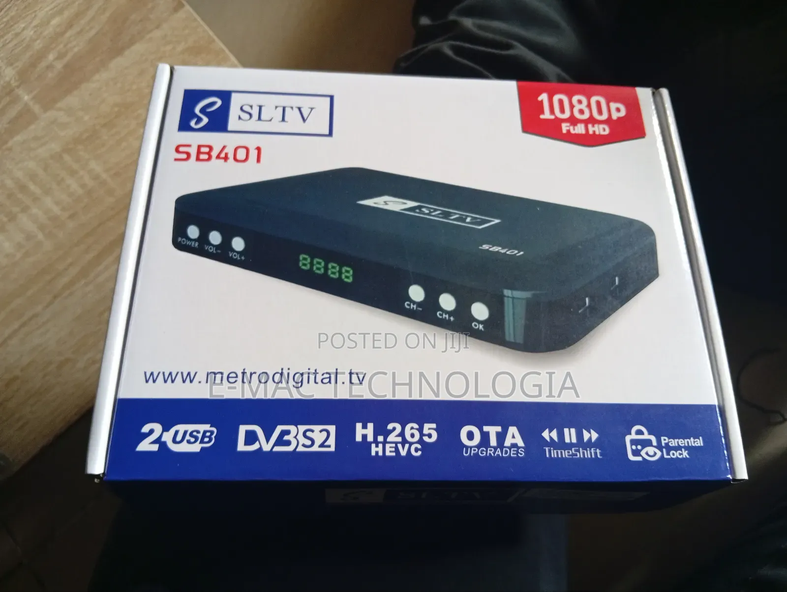 SLTV 401hd Decoder Plus One Month Free Subsciption