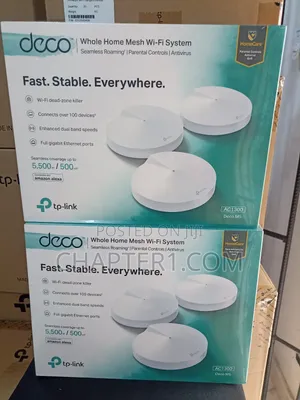Tp-Link Deco M5 Ac1300 Whole Home Mesh Wi-Fi System