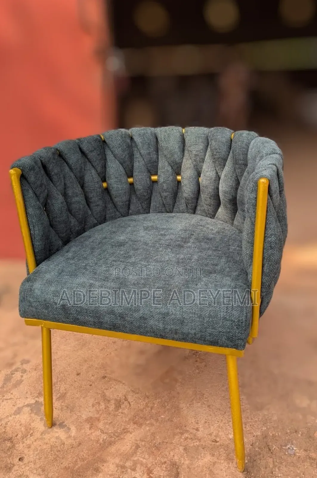 Metal Accent Chair