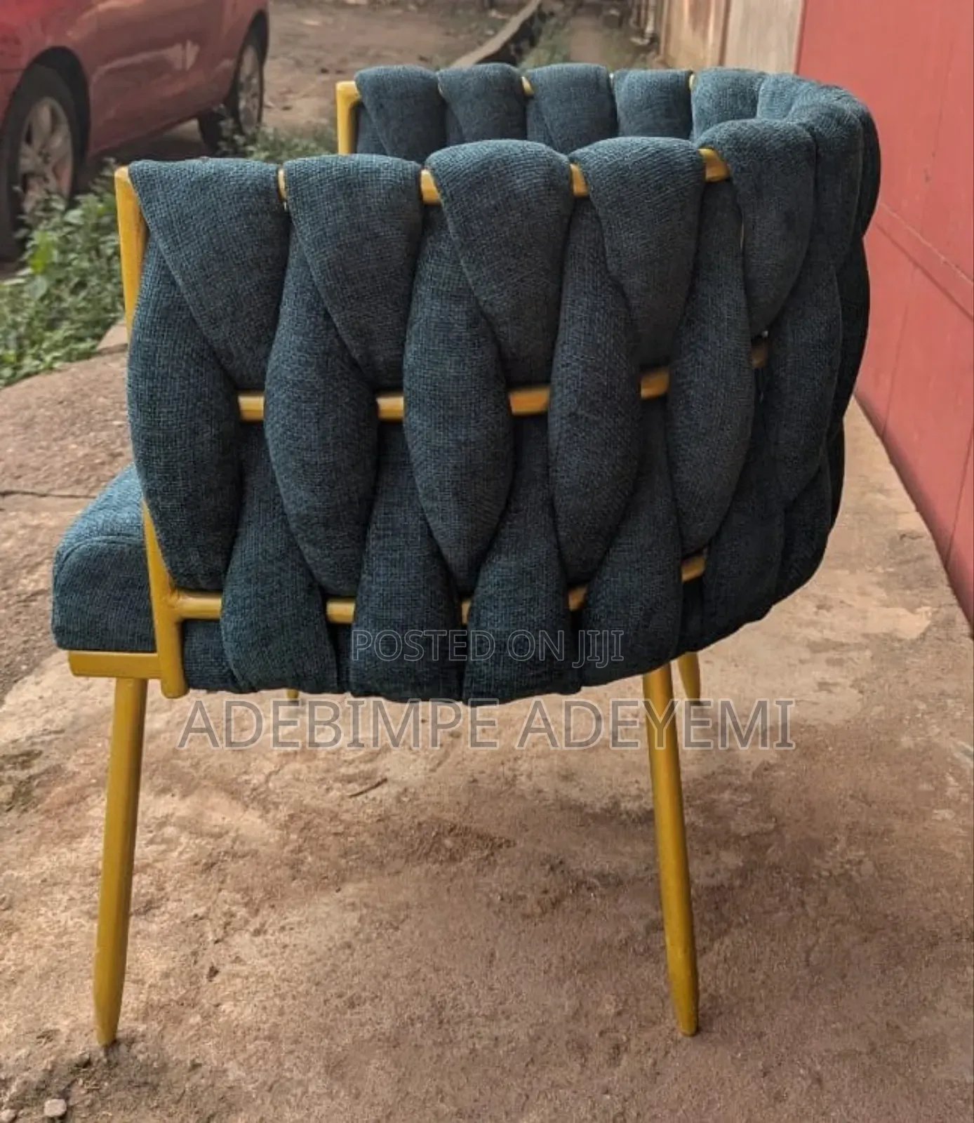 Metal Accent Chair