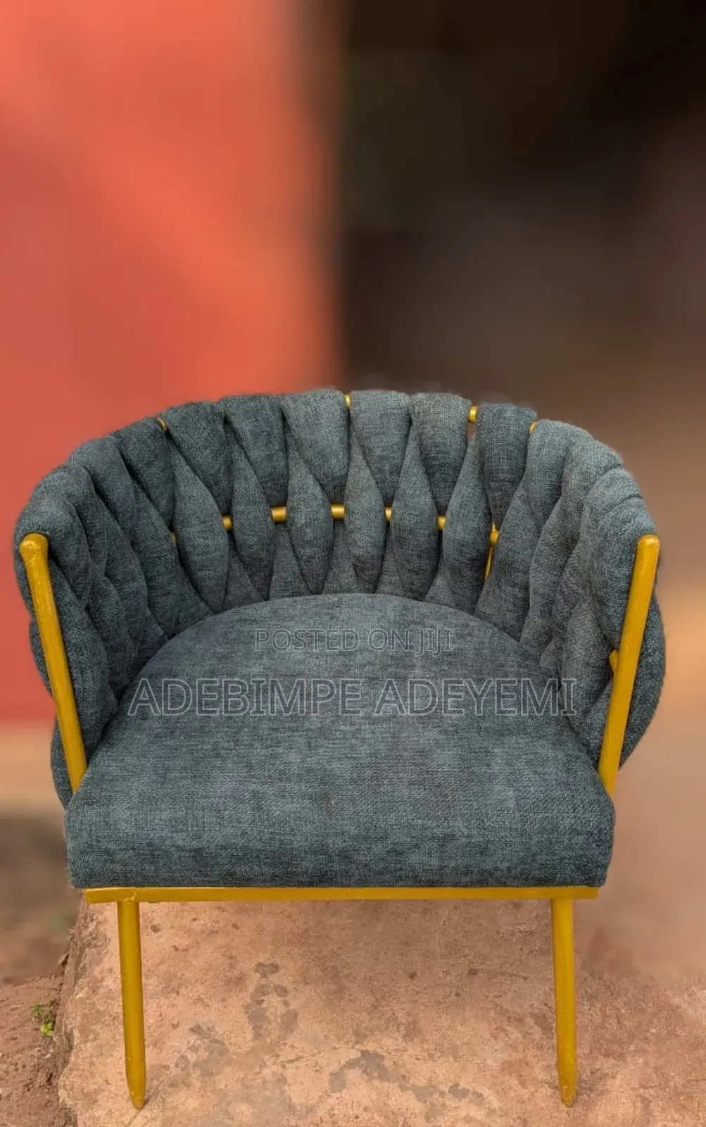 Metal Accent Chair