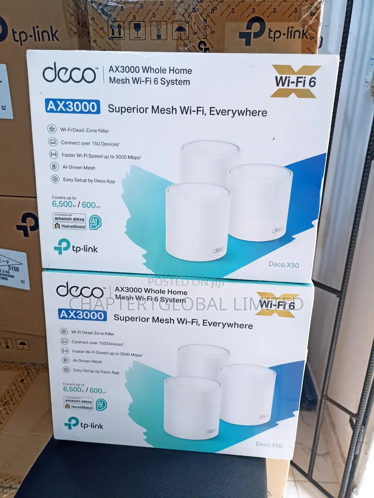 Tp-Link Deco X50 Ax3000 Whole Home Mesh Wi-Fi 6 System.