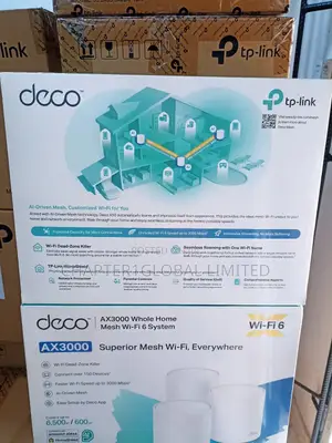 Tp-Link Deco X50 Ax3000 Whole Home Mesh Wi-Fi 6 System.