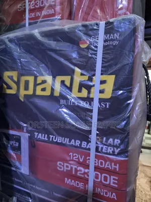 Sparta 12v230ah Tubular Batteries
