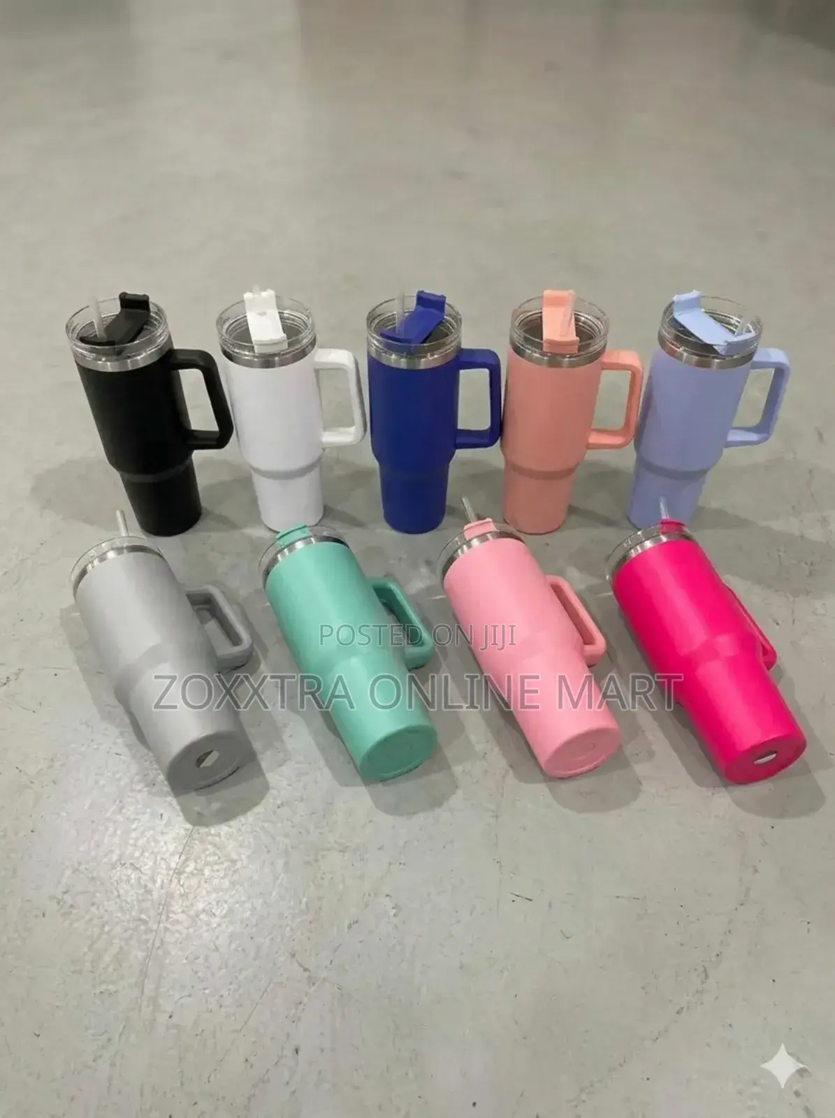 14oz Insulated Mug With Straw