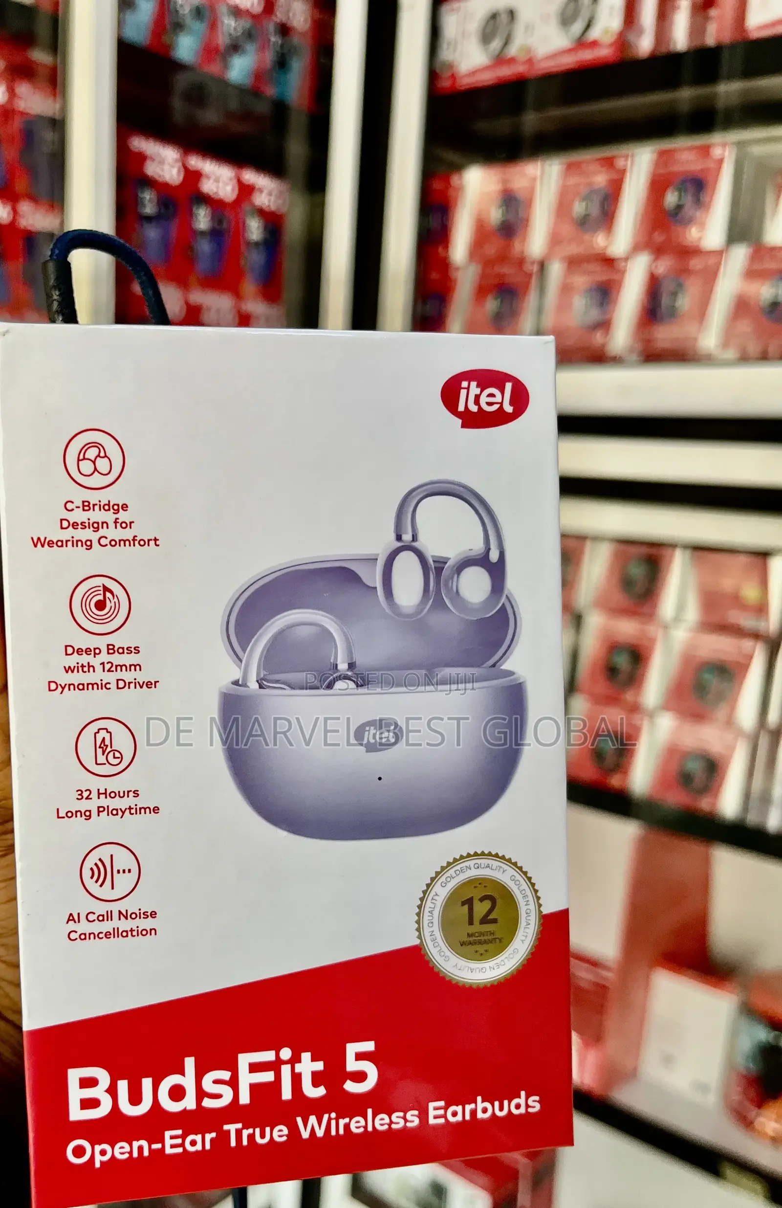 Itel Budsfit 5 Open-Ear True Wireless Earbuds