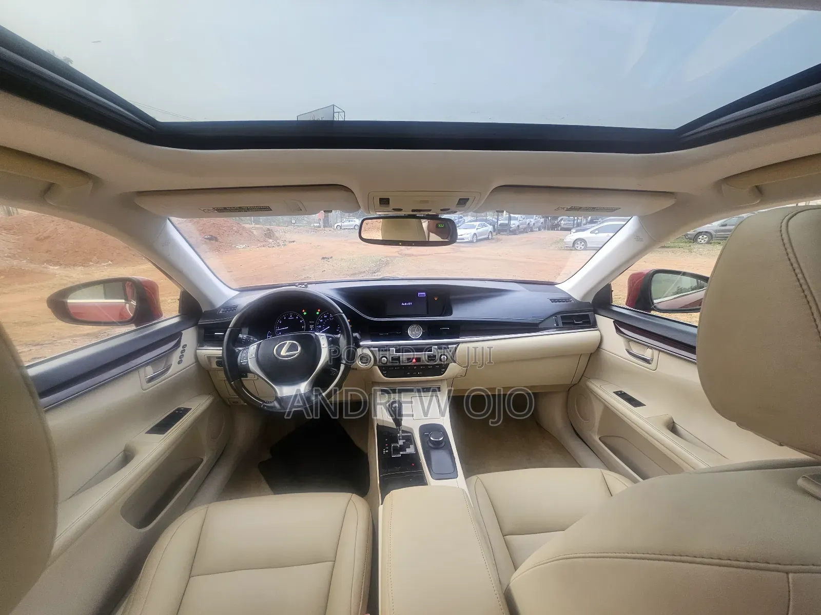 Lexus ES 2014 Red