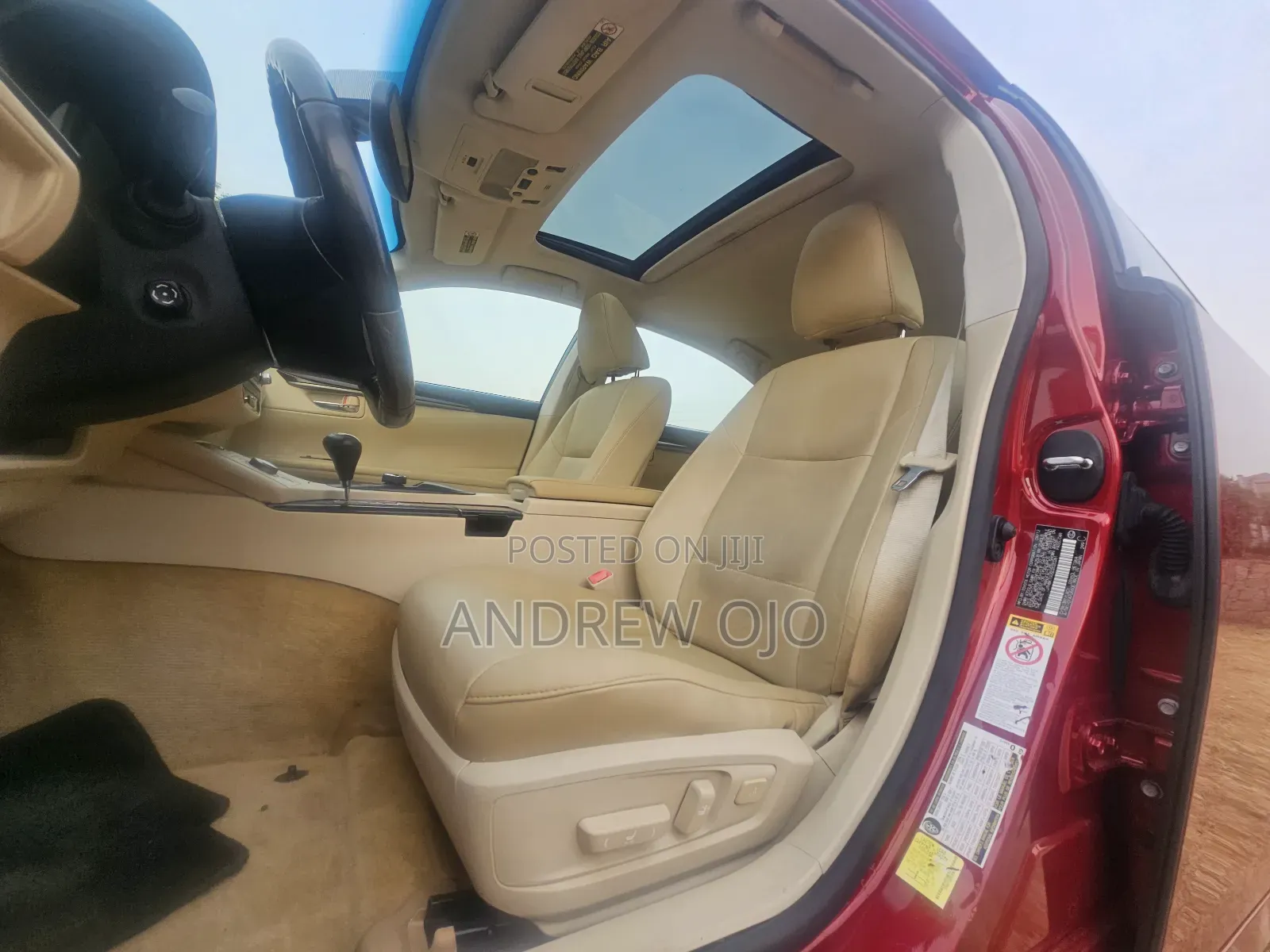 Lexus ES 2014 Red