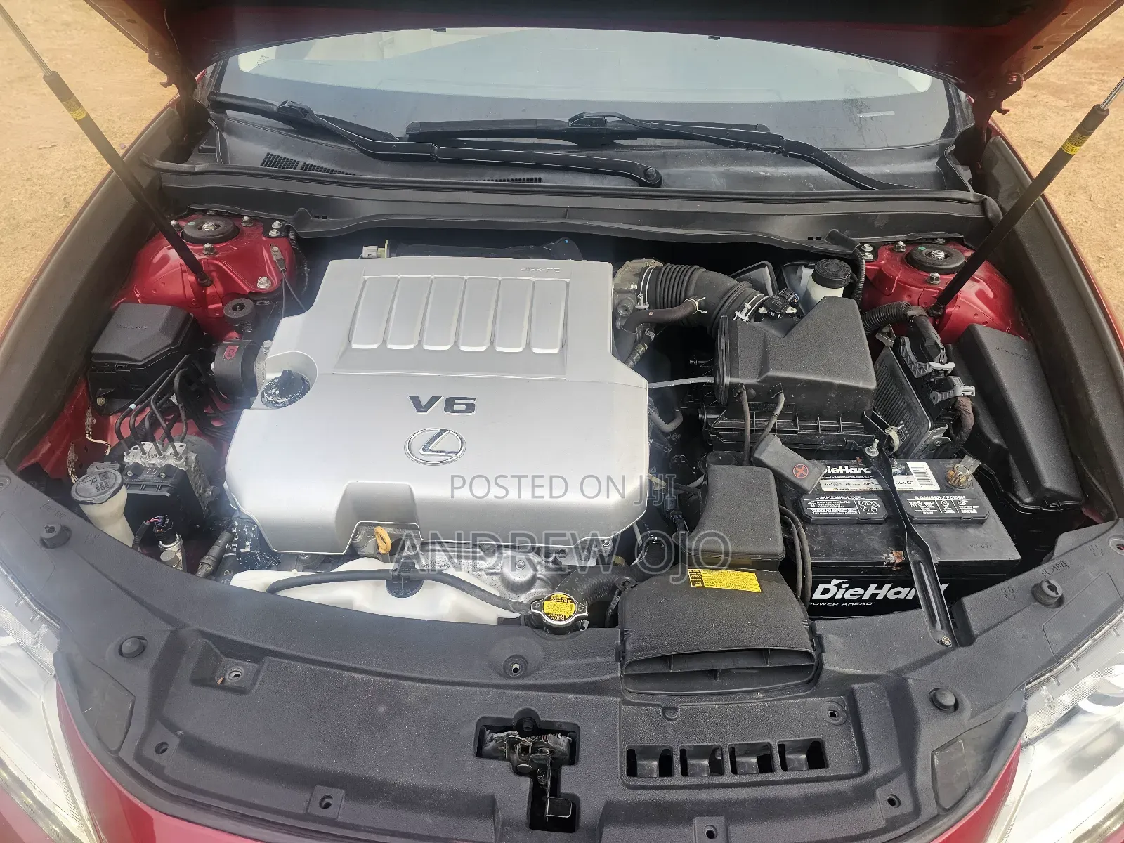 Lexus ES 2014 Red