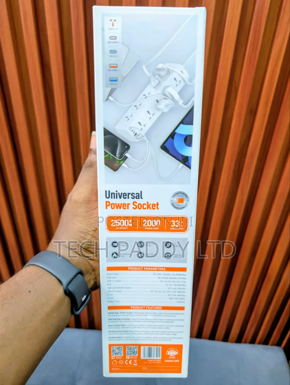 Ldnio Universal 10 Plug 6 Usb Smart Power Extension Socket