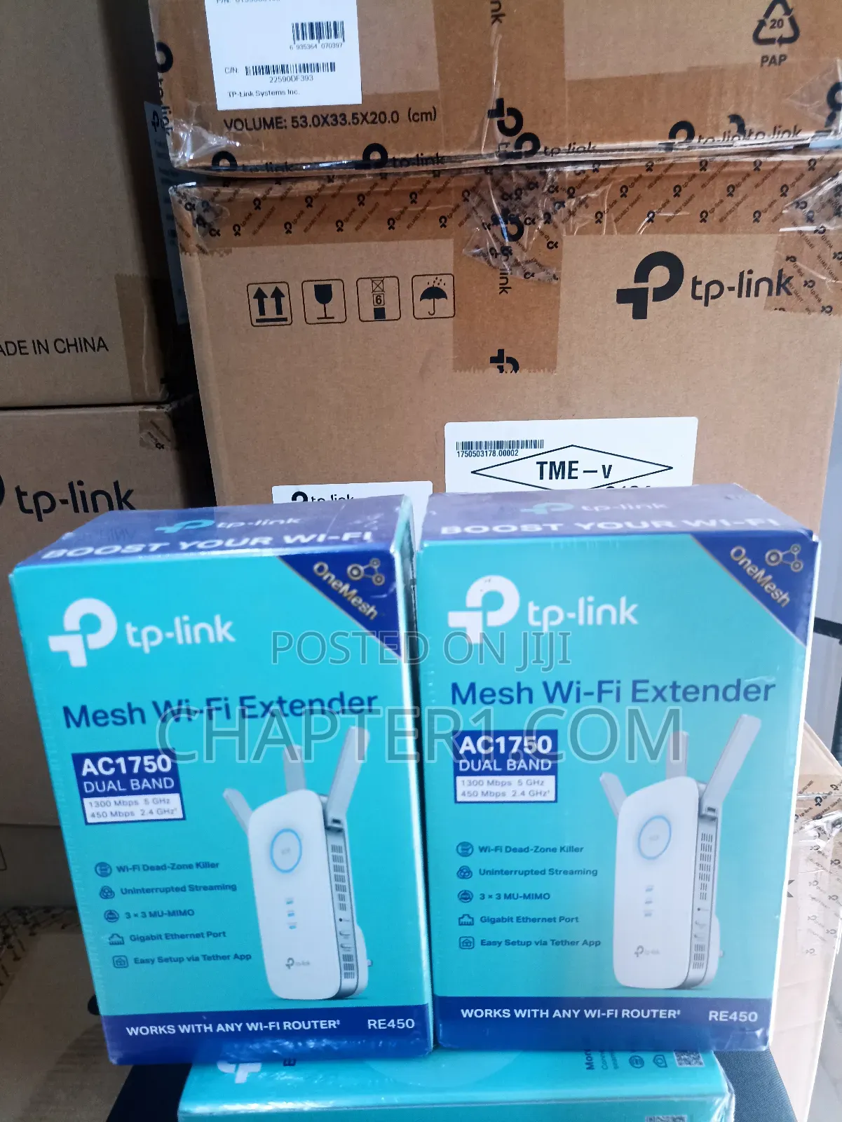 Tp-Link Ac1750 Mesh Wi-Fi Extender Model Re450