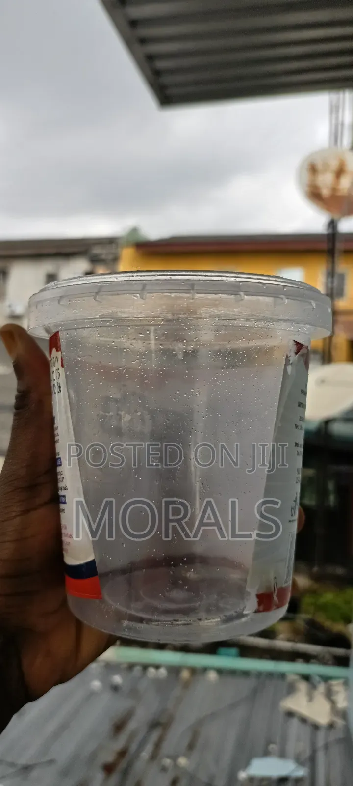 Transparent 1litre Plastic