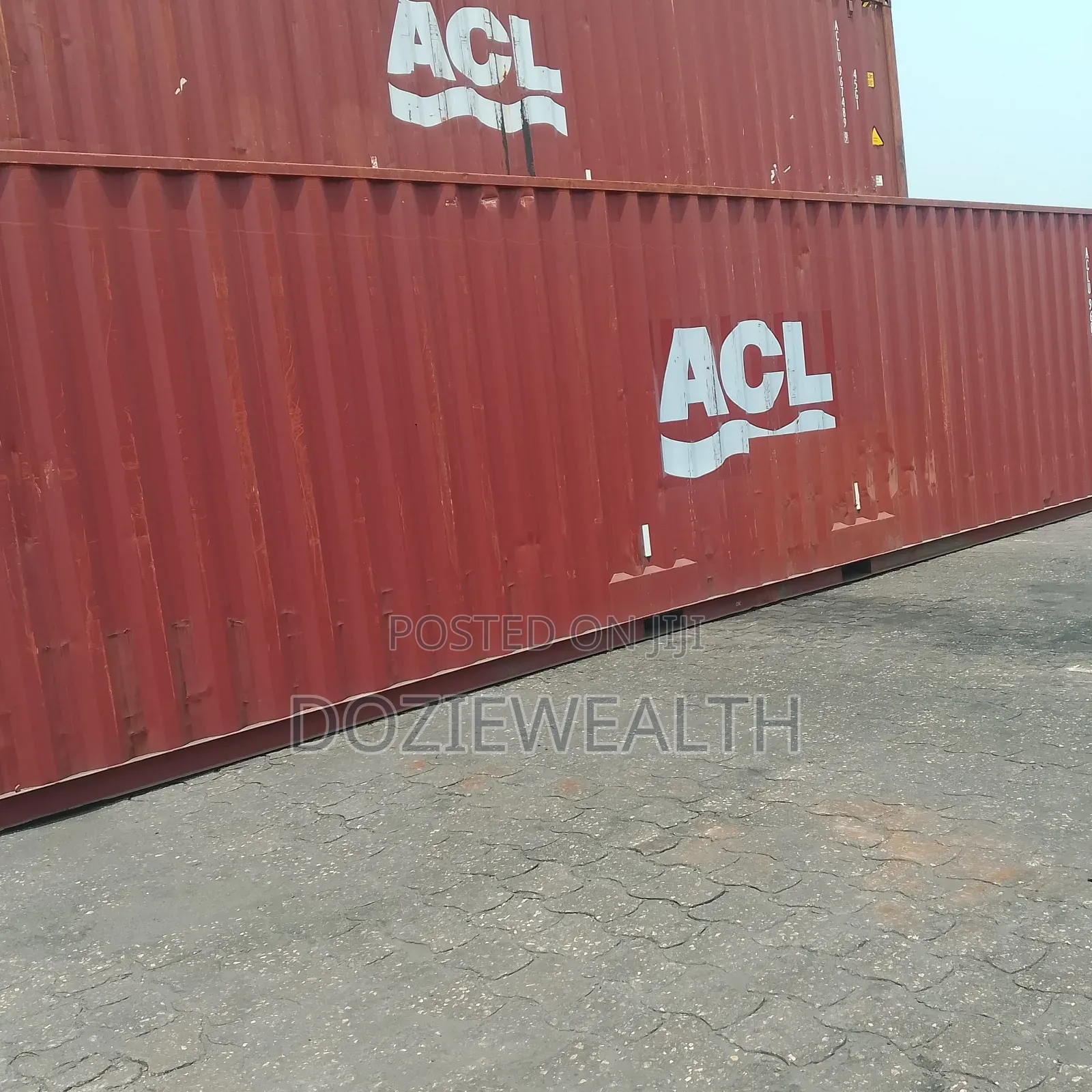 Grimaldi 40ft Empty Containers