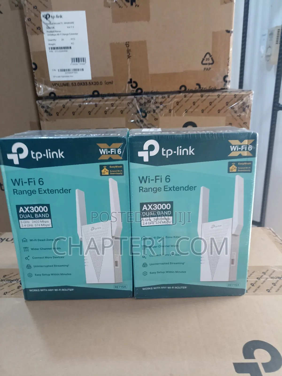 Tp-Link Ax3000 Mesh Wifi 6 Extender Re715x
