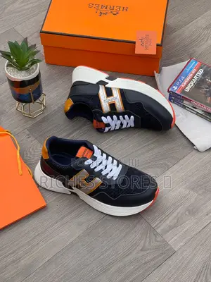 Authentic Quality Hermes Paris Sneakers
