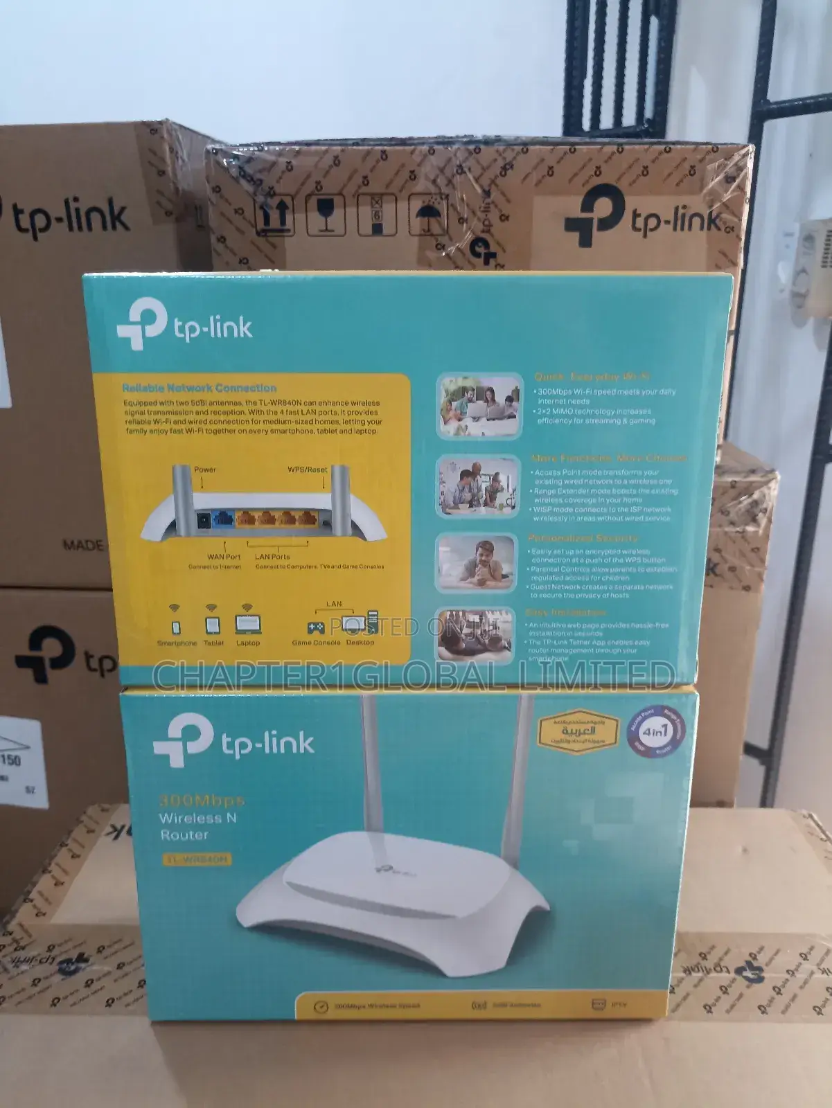 TP-Link Tl-Wr840n 300mbps Wireless N Router