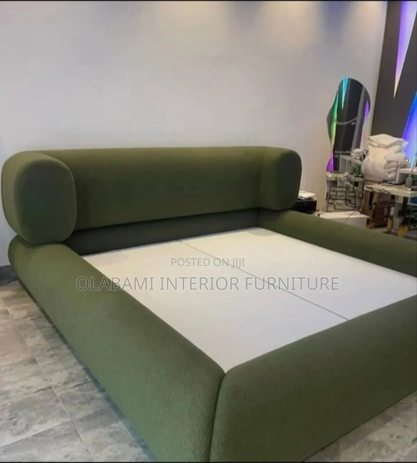 Bed Frame With Quality Wood in Ojo - Furniture, Olabami Interior ...