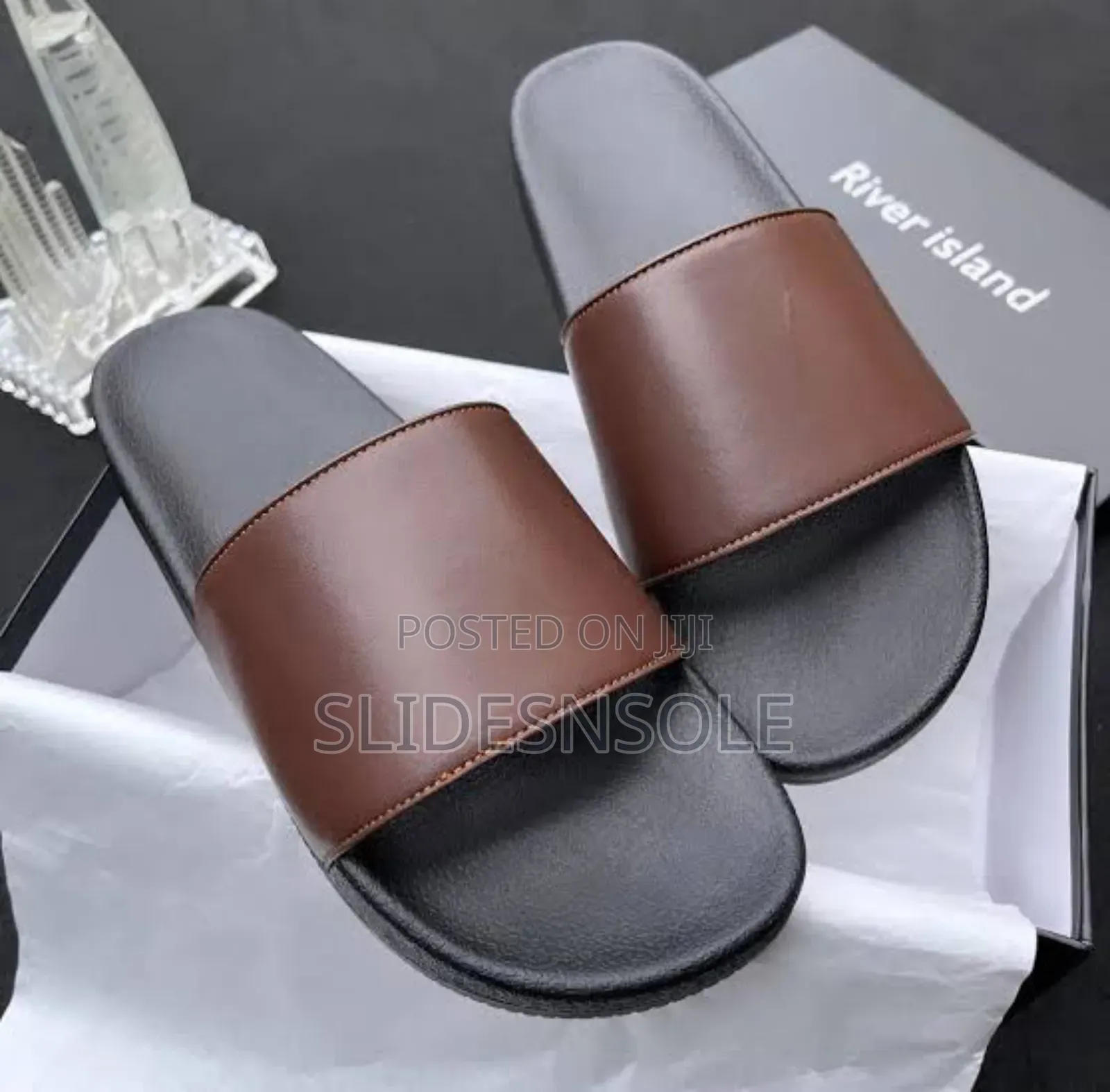 River Island Men’S Slides | Comfortable Trendy