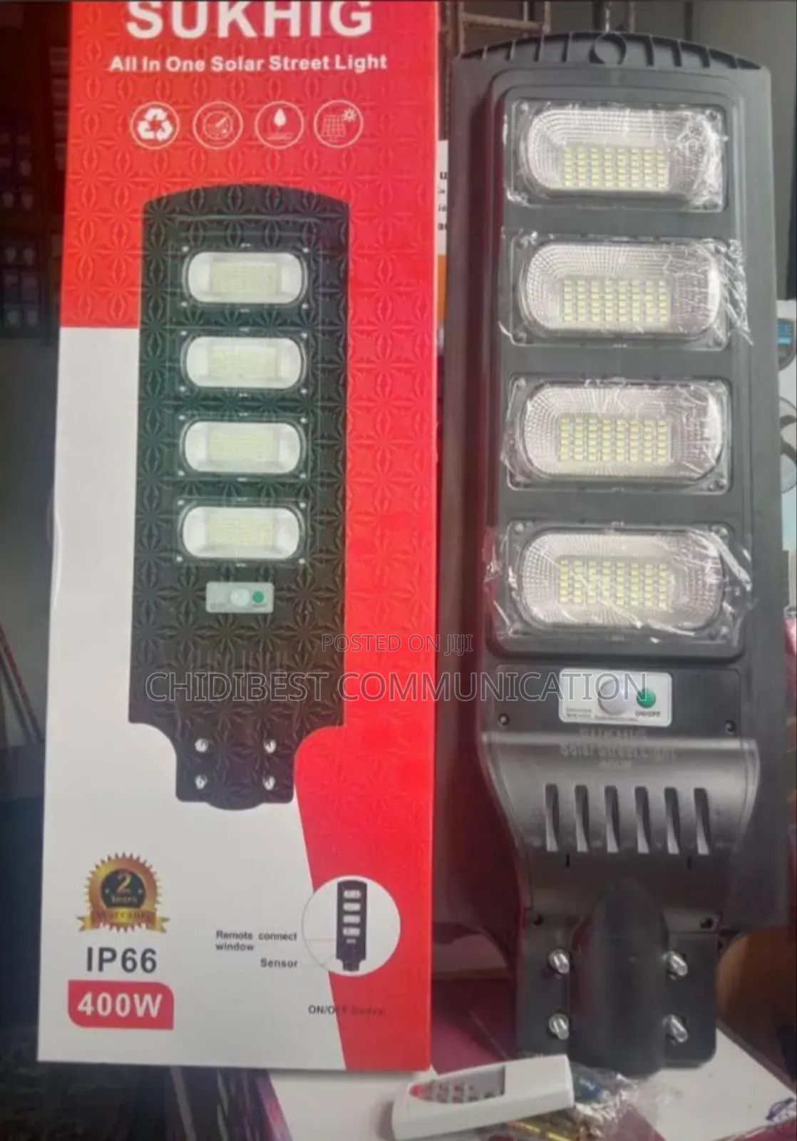 400wts Sukhig Solar Flood Light Is Available