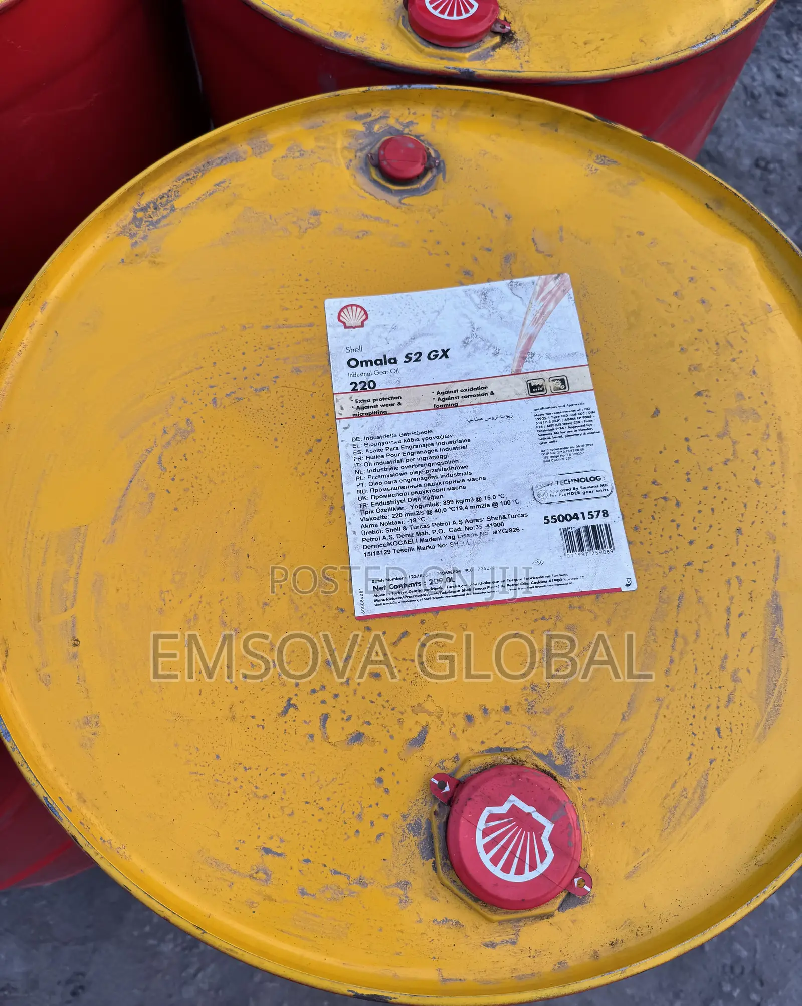 Shell Omala S2 Gx 220
