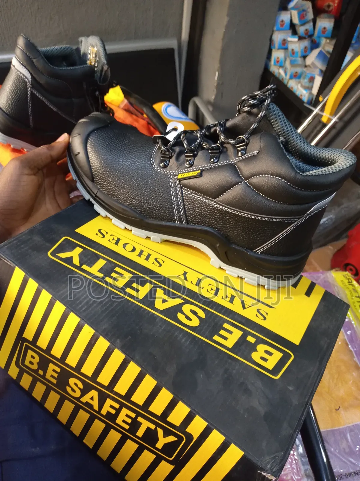 B E Safety Shoe Or Boot