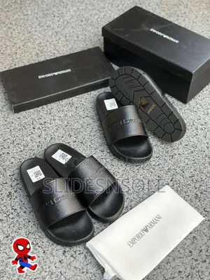 Essentials Branded Slide Sandals – Original