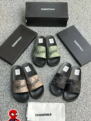 Essentials Branded Slide Sandals – Original