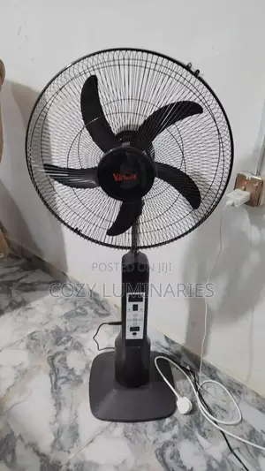 Vinwell Rechargeable Standing Fan With Remote Digital Display