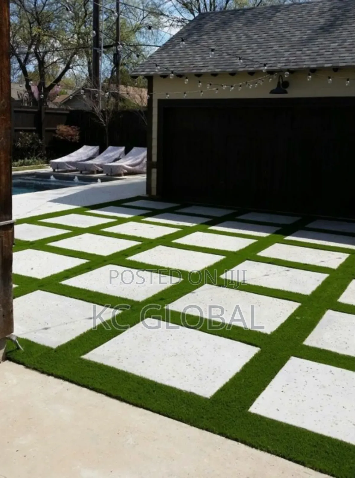 Artificial Grass Design Available for House