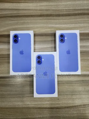 New Apple iPhone 16 Plus 128 GB Blue