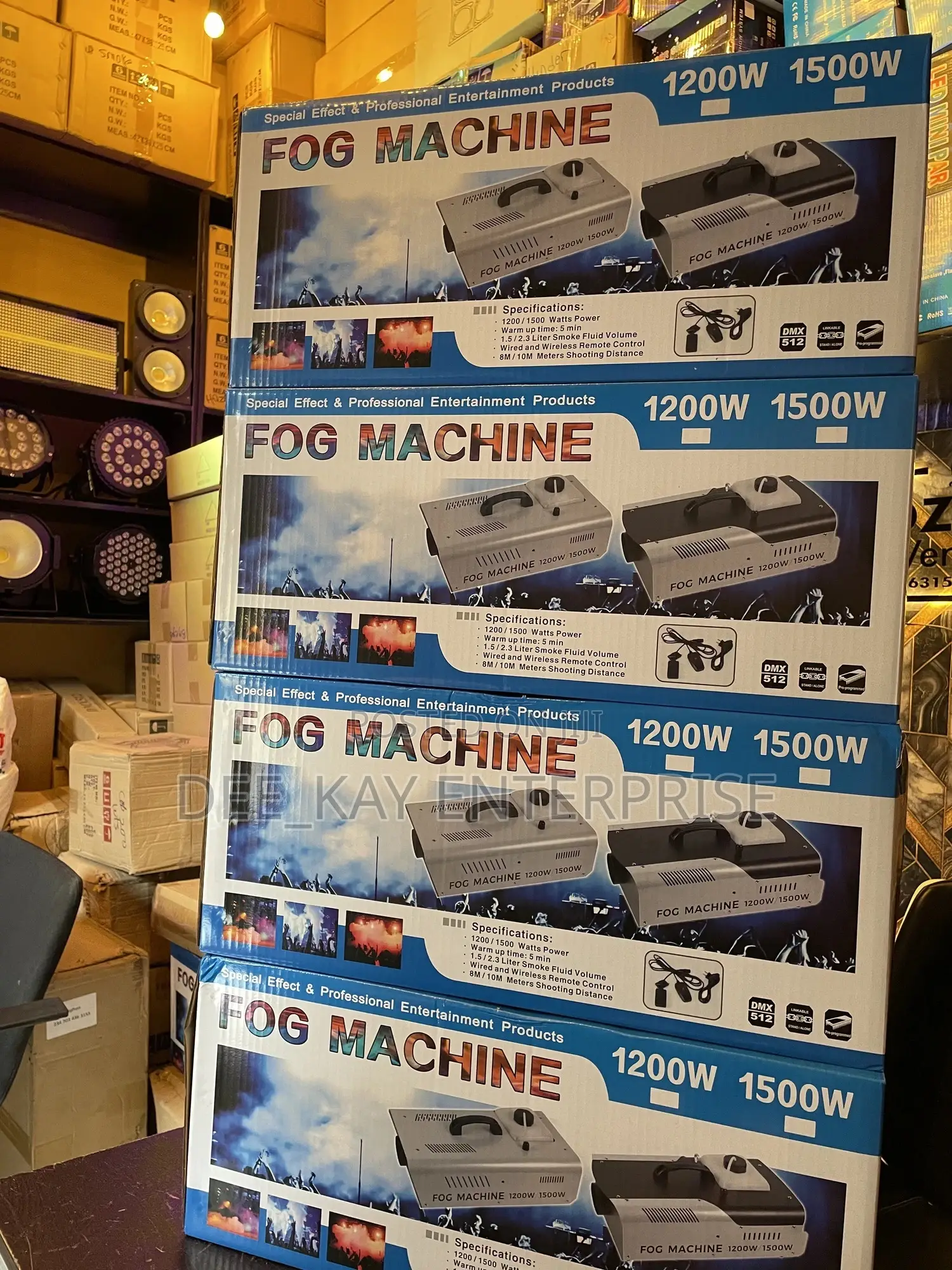 1500 Watts Led Fog Machine With Liquid