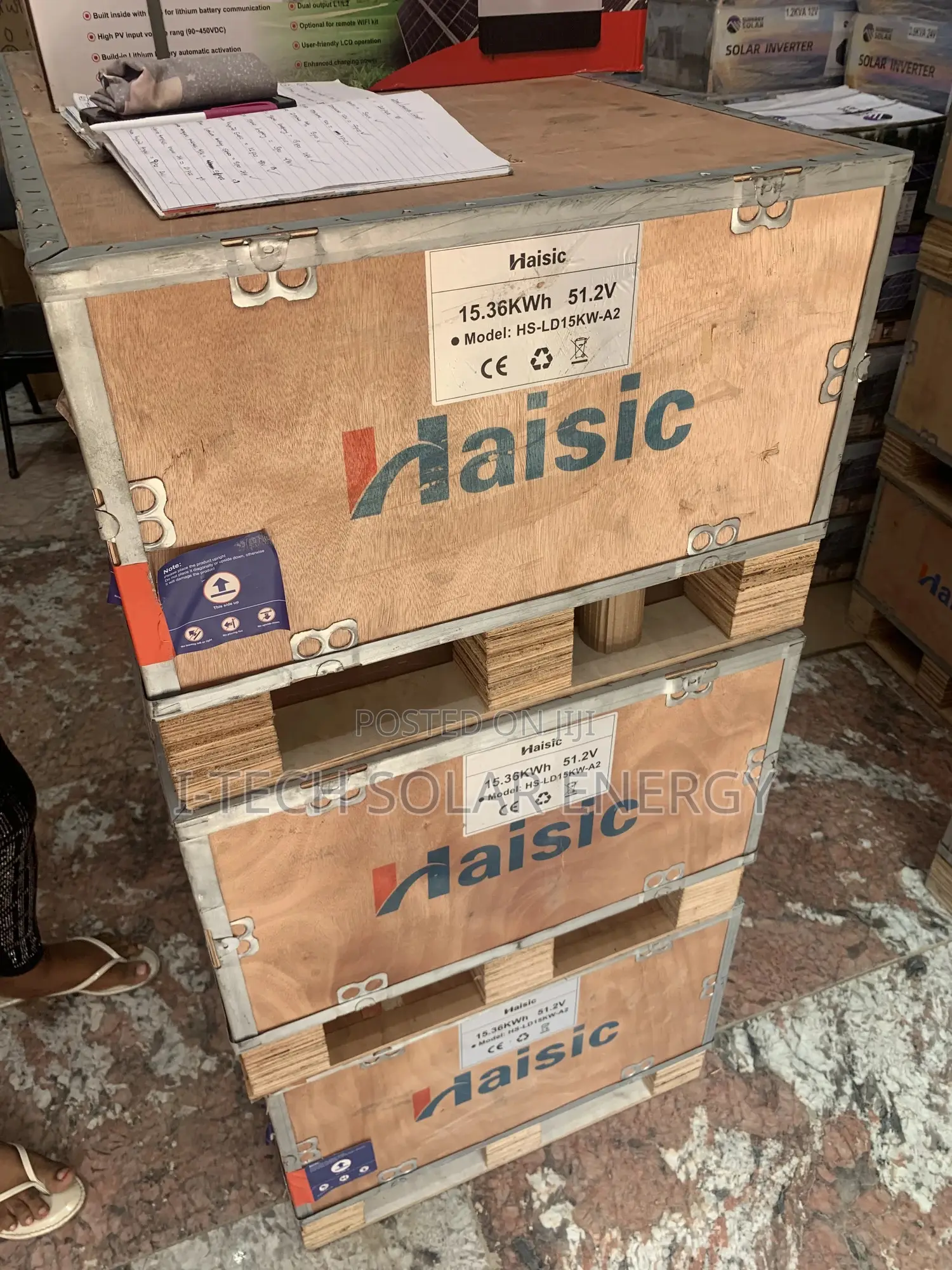 15kwh Haisic Solar Lithium Batteries